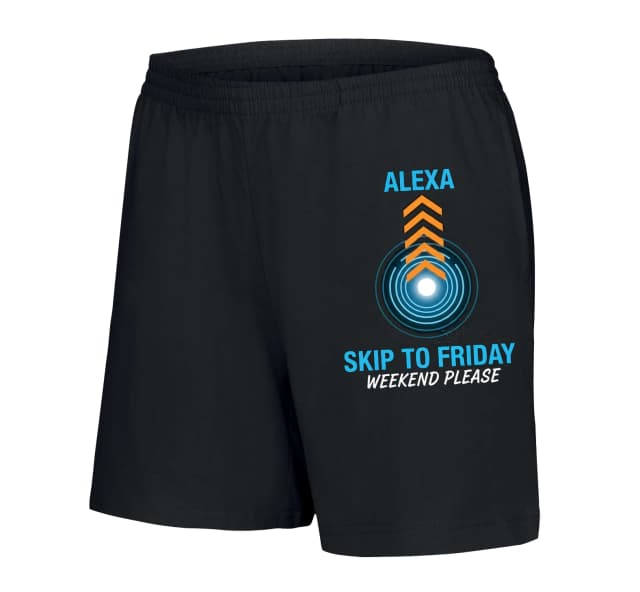 Dámské šortky Alexa Přeskoč Na Pátek Víkend Prosím Neonová Párty Nálada