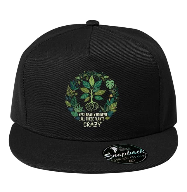 Snapback Zelená Posedlost Ano Potřebuji Všechny Ty Rostliny