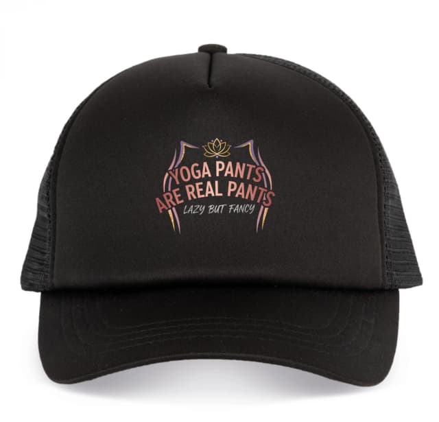 Trucker čepice Lenivě Elegantní Pohodlí S Nádechem Luxusu A Lesku
