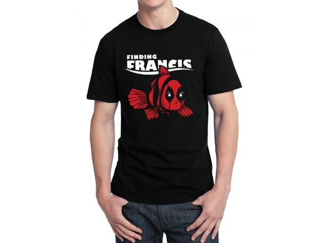 Pánské tričko Deadpool - Wanted Francis