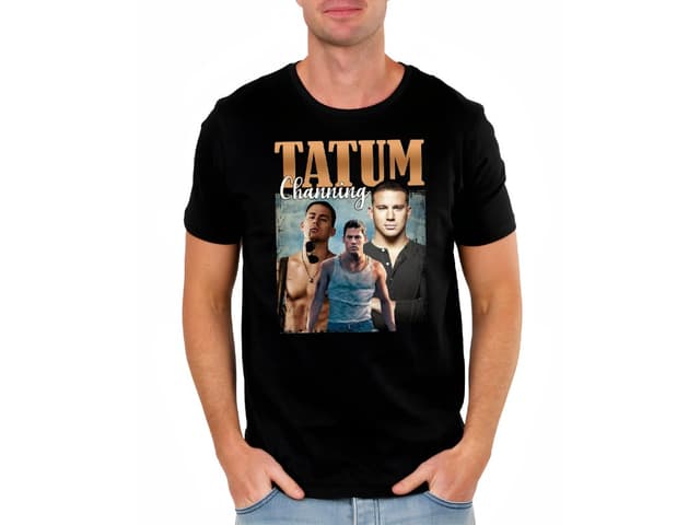 Pánské tričko Channing Tatum ve třech variantách
