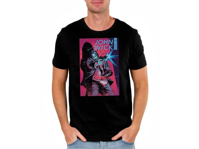 Pánské tričko John Wick v komiksové formě