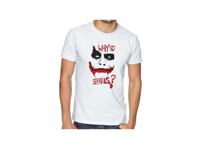 Pánské tričko Joker Proč tak vážně?