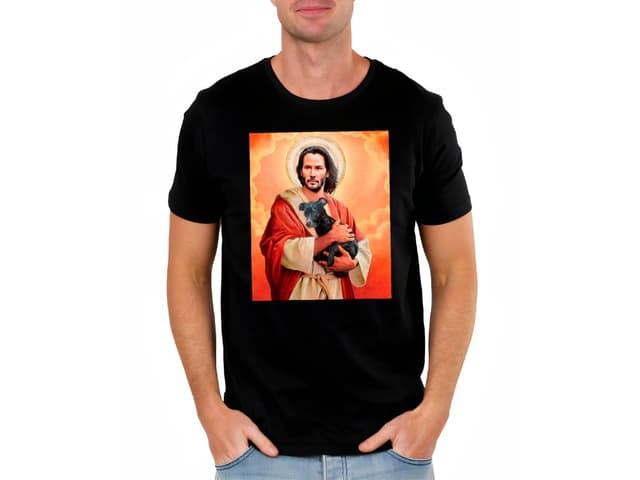 Pánské tričko, když se John Wick stane bohem