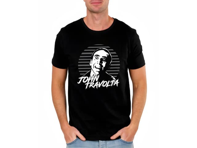 Pánské tričko, když se Travolta potkal s meme