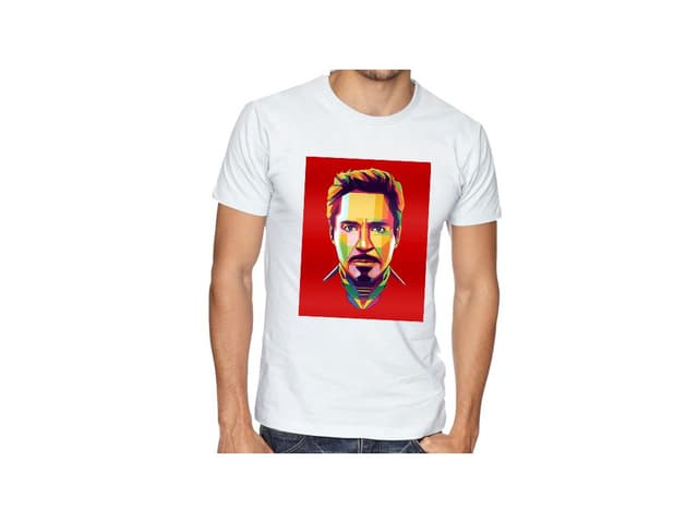 Pánské tričko RDJ - Iron Man