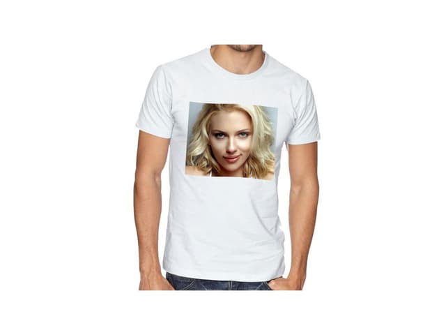 Pánské tričko Scarlett Johansson