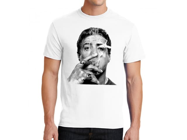 Pánské tričko Sylvester Stallone cigareta