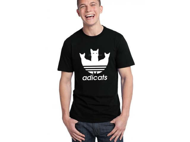 Pánské tričko Adicats Parodie Adidas