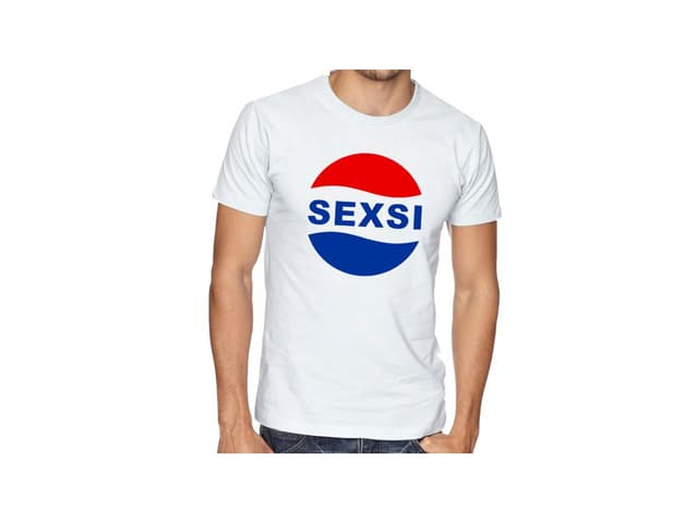 Pánské tričko Sexsi Parodie Pepsi
