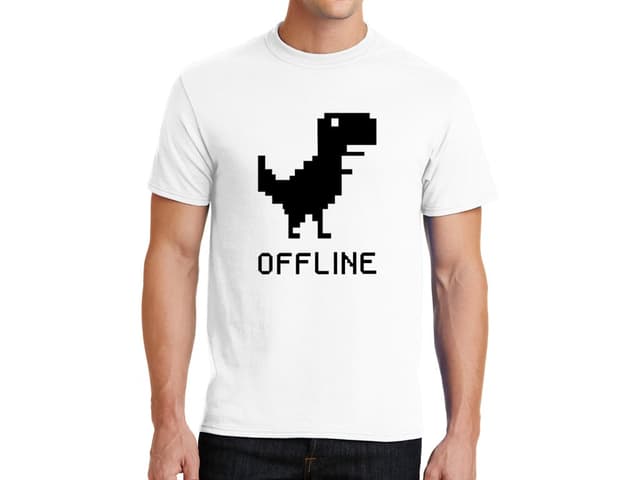 Pánské tričko bez internetu