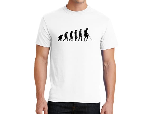 Pánské tričko Evoluce lovce pokladů