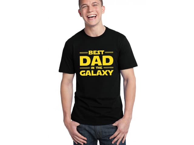 Pánské tričko Nejlepší táta v galaxii