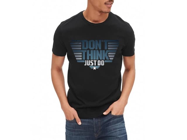 Pánské tričko Top Gun Don't Think