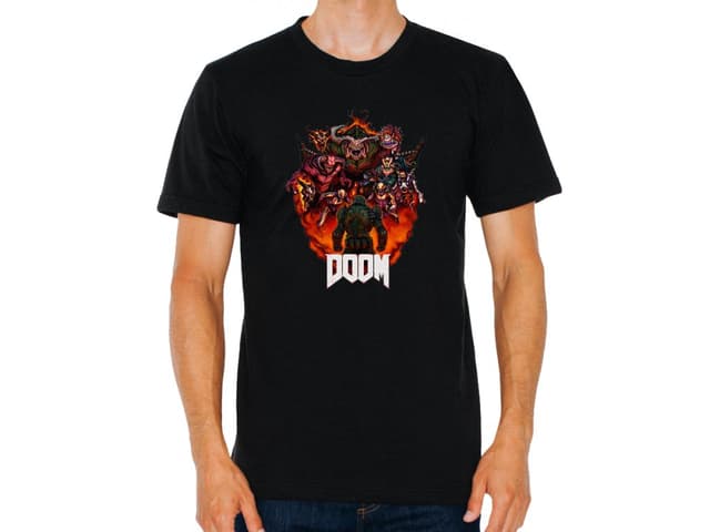 Pánské tričko DOOM Fight