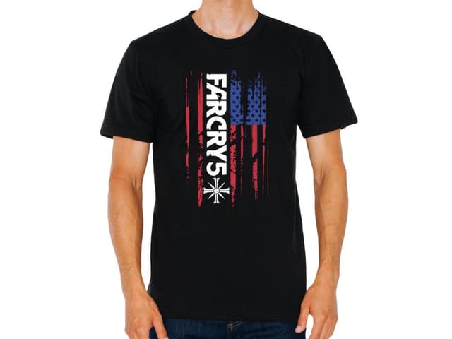 Pánské Far Cry 5 tričko - Americká vlajka
