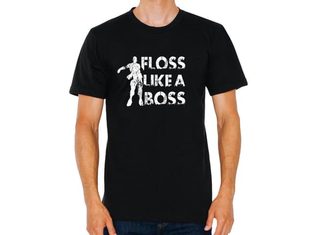 Pánské Fortnite tričko - floss as a boss