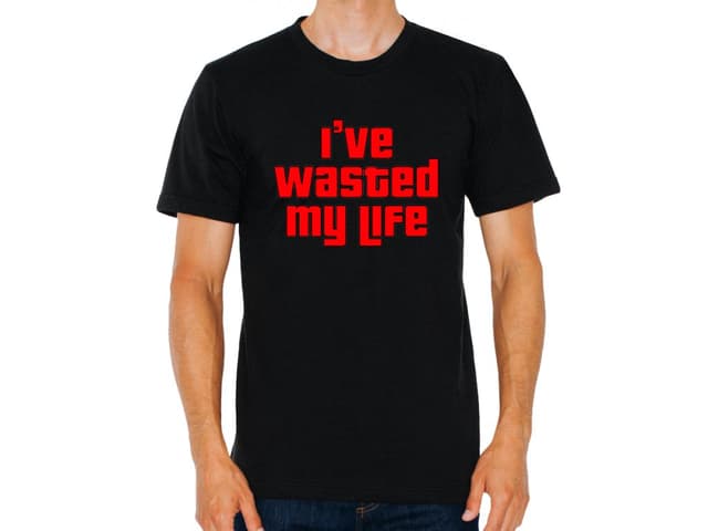 Pánské tričko GTA - I Wasted My Life