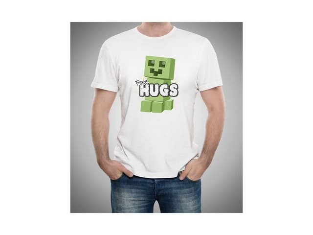 Pánské Minecraft tričko - Objetí