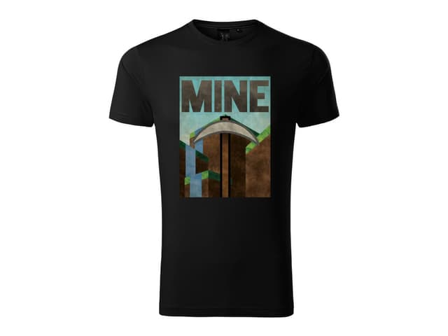 Pánské Minecraft Těžební tričko