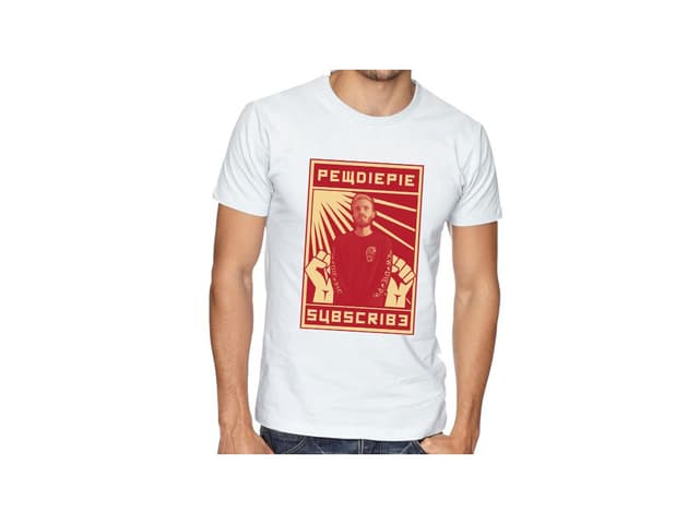 Pánské tričko pro Pewdiepie odběratele