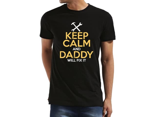 Pánské tričko pro tátu - Zachovej klid a táta to opraví