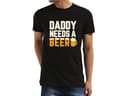 Pánské tričko pro tátu - Táta potřebuje pivo