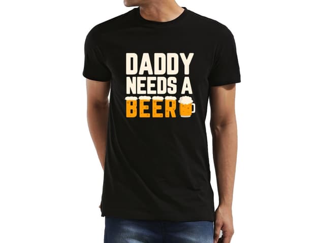 Pánské tričko pro tátu - Táta potřebuje pivo
