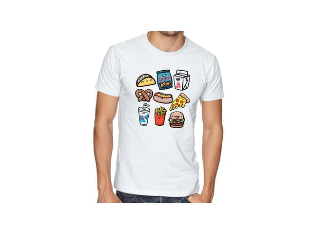Pánské tričko Fast food