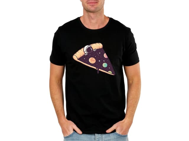 Pánské tričko Pizza Astronaut