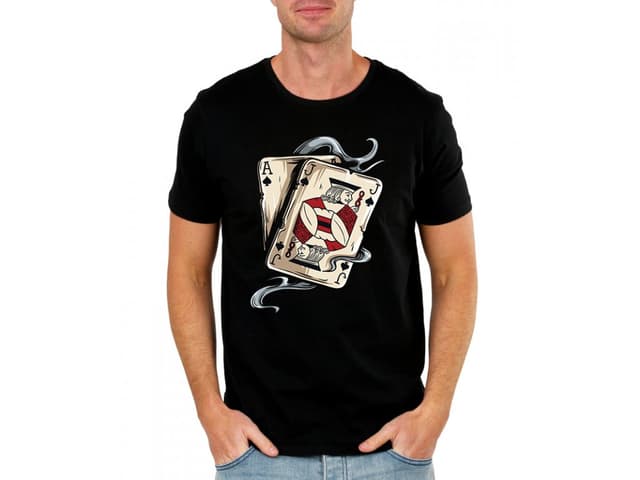 Pánské tričko Poker AJ