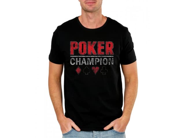 Pánské tričko pokerový šampion