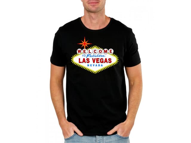 Pánské tričko, Vítejte v Las Vegas