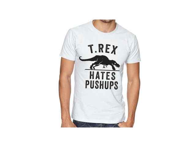 Pánské tričko Tyrannosaurus nesnáší kliky