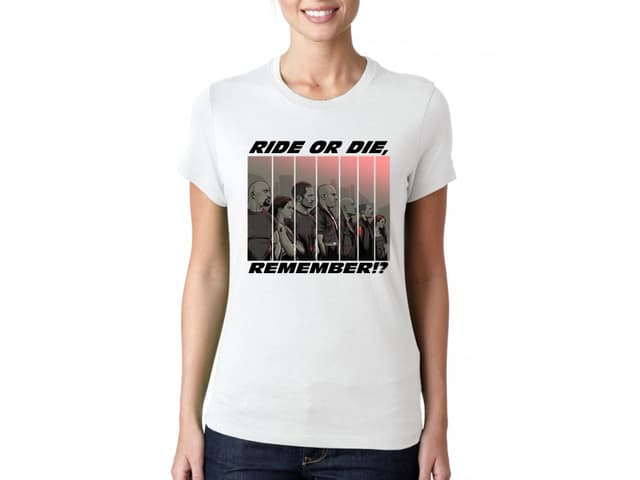 Dámské tričko Rychle a zběsile - Ride or Die