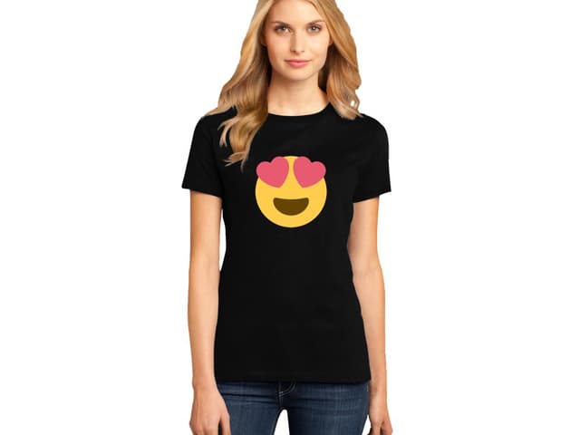 Dámské tričko FACEBOOK EMOJI LOVE