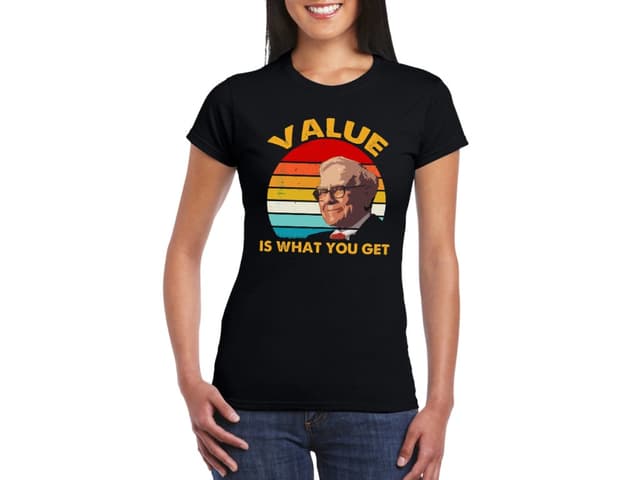 Dámské tričko Warren Buffett