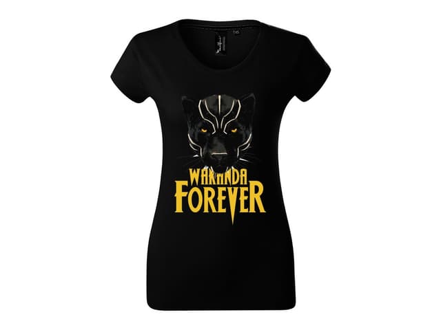 Dámské tričko Wakanda Forever Black Panther