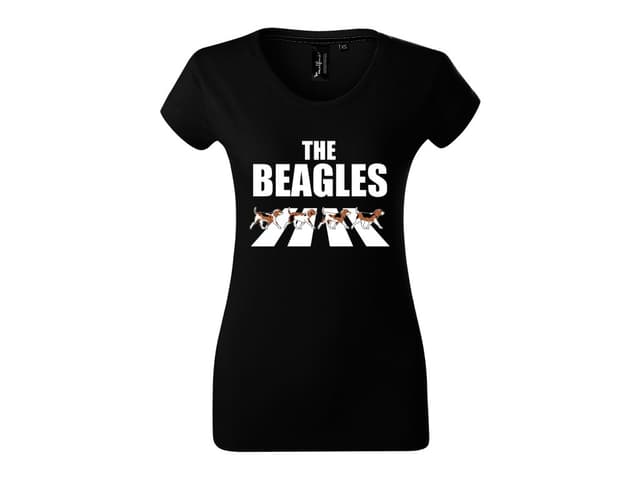 Dámské tričko The Beatles Beagles