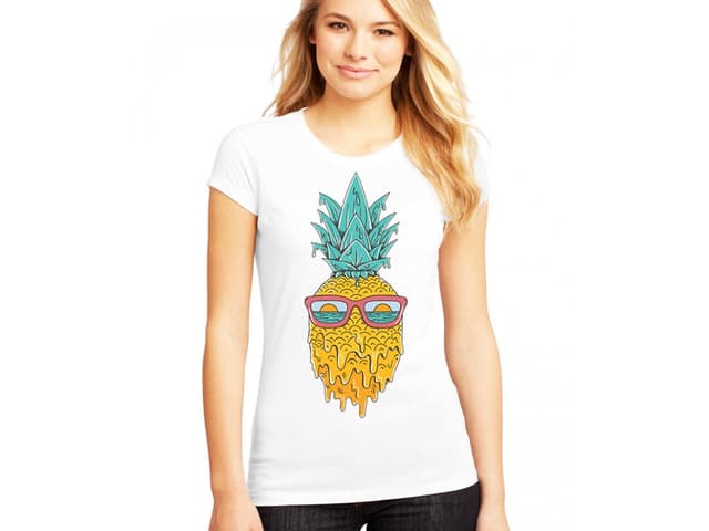 Dámské tričko Ananas Letní