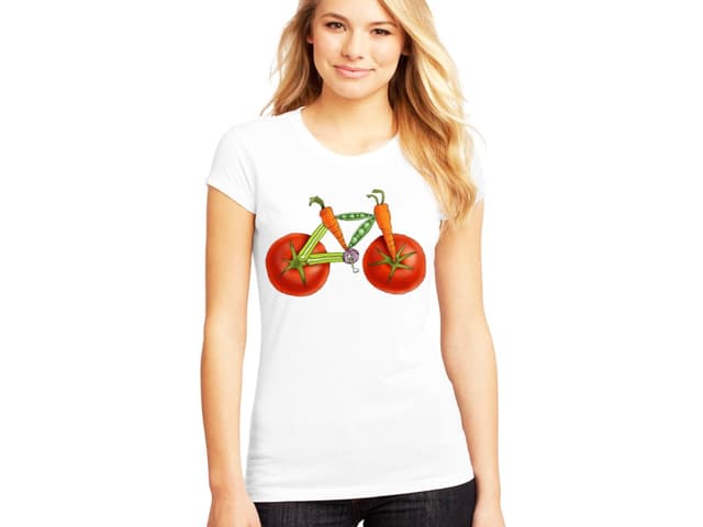 Dámské tričko Vegetable Bike