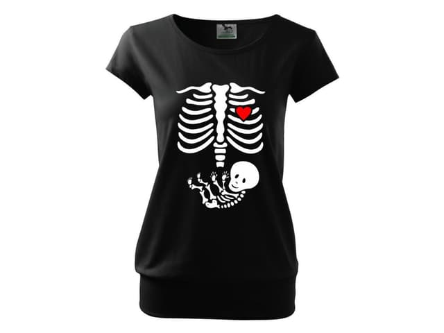 Těhotenské tričko Baby Bone
