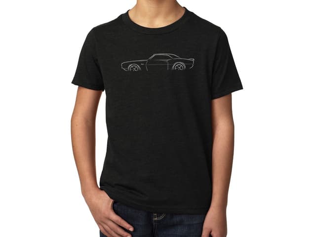 Dětské tričko Camaro Silhouette Pure Style
