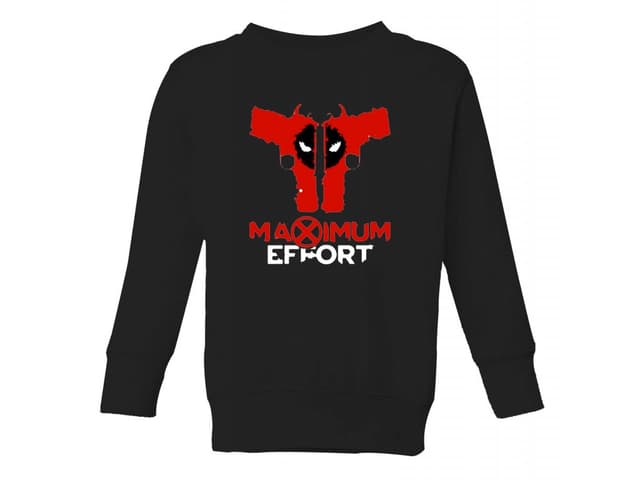 Deadpool - Maximum effort dětská mikina
