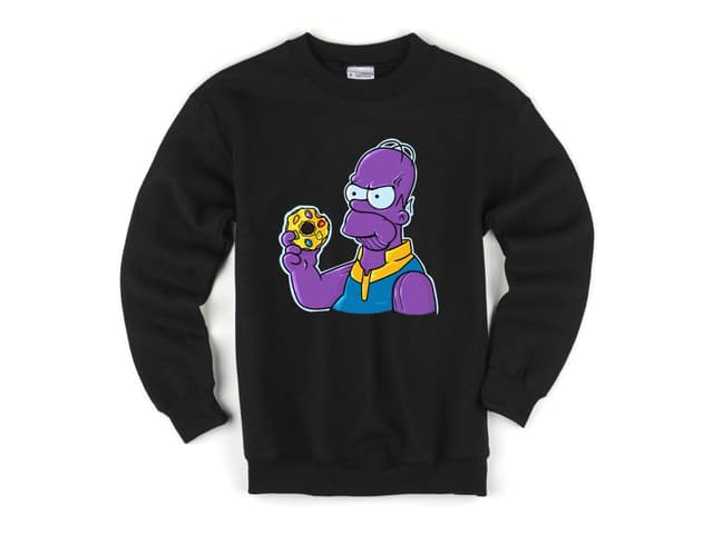Homer Simpson - Avengers Donut Dětská Mikina
