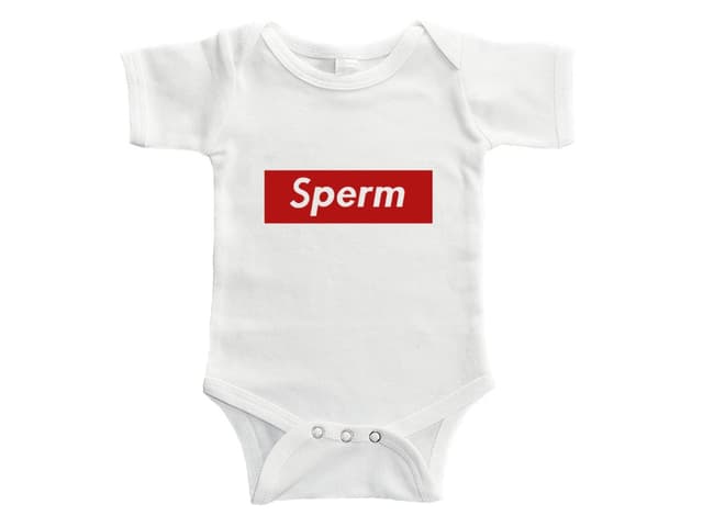 Dětské body Sperma Parodie Supreme