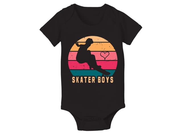 Dětské body Skateboardisté