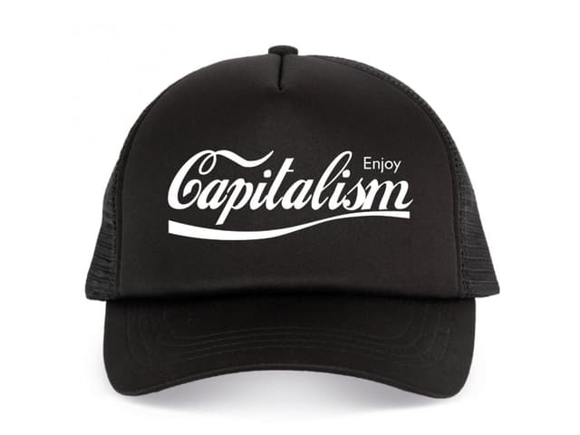 Dětská kšiltovka Kapitalismus Parodie Coca Cola