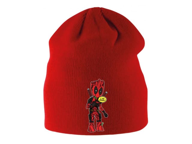 Dětská zimní čepice Deadpool a Groot