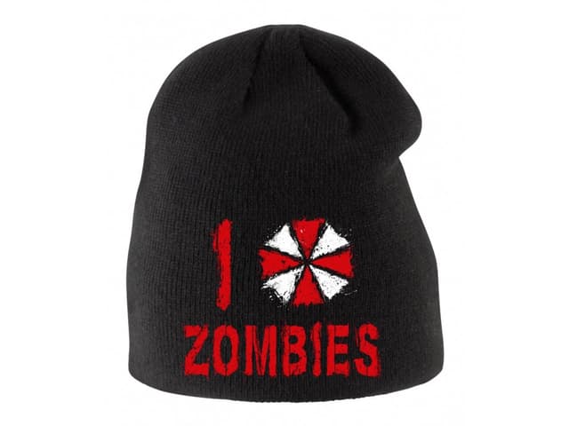Dětská zimní čepice Resident Evil - Miluji zombie